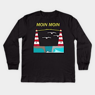 Moin North Sea Kids Long Sleeve T-Shirt